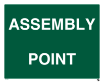 Assembly Point sign